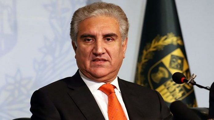 File image of Pakistan Foreign Minister Shah Mahmood Qureshi.