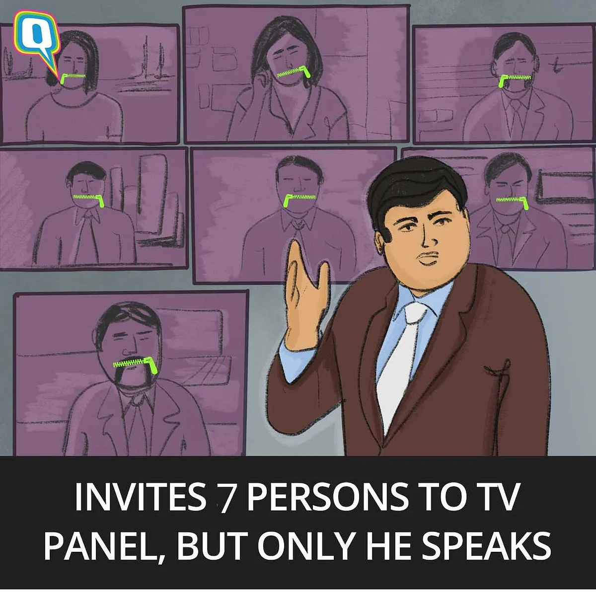 The Adarsh TV Anchor: What He Thinks Like, Acts Like & Sounds Like