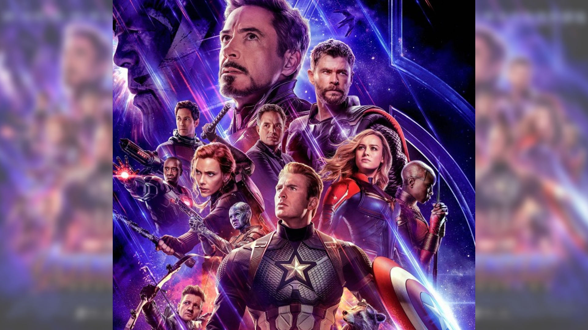 A poster for <i>Avengers: Endgame</i>.