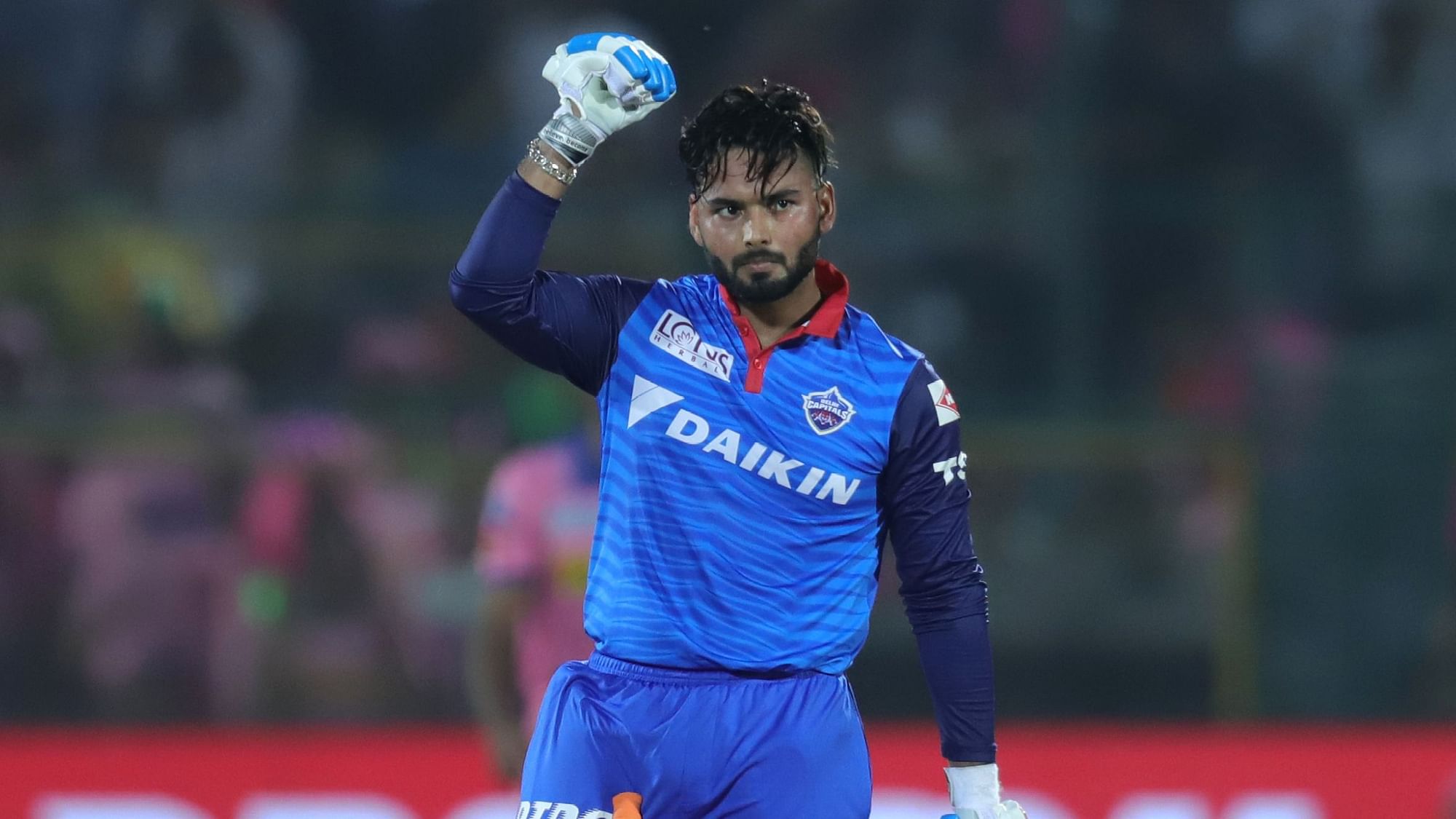 Delhi Capitals’ Rishabh Pant slammed a 36-ball 78 not out to score his second fifty of the IPL 2019.