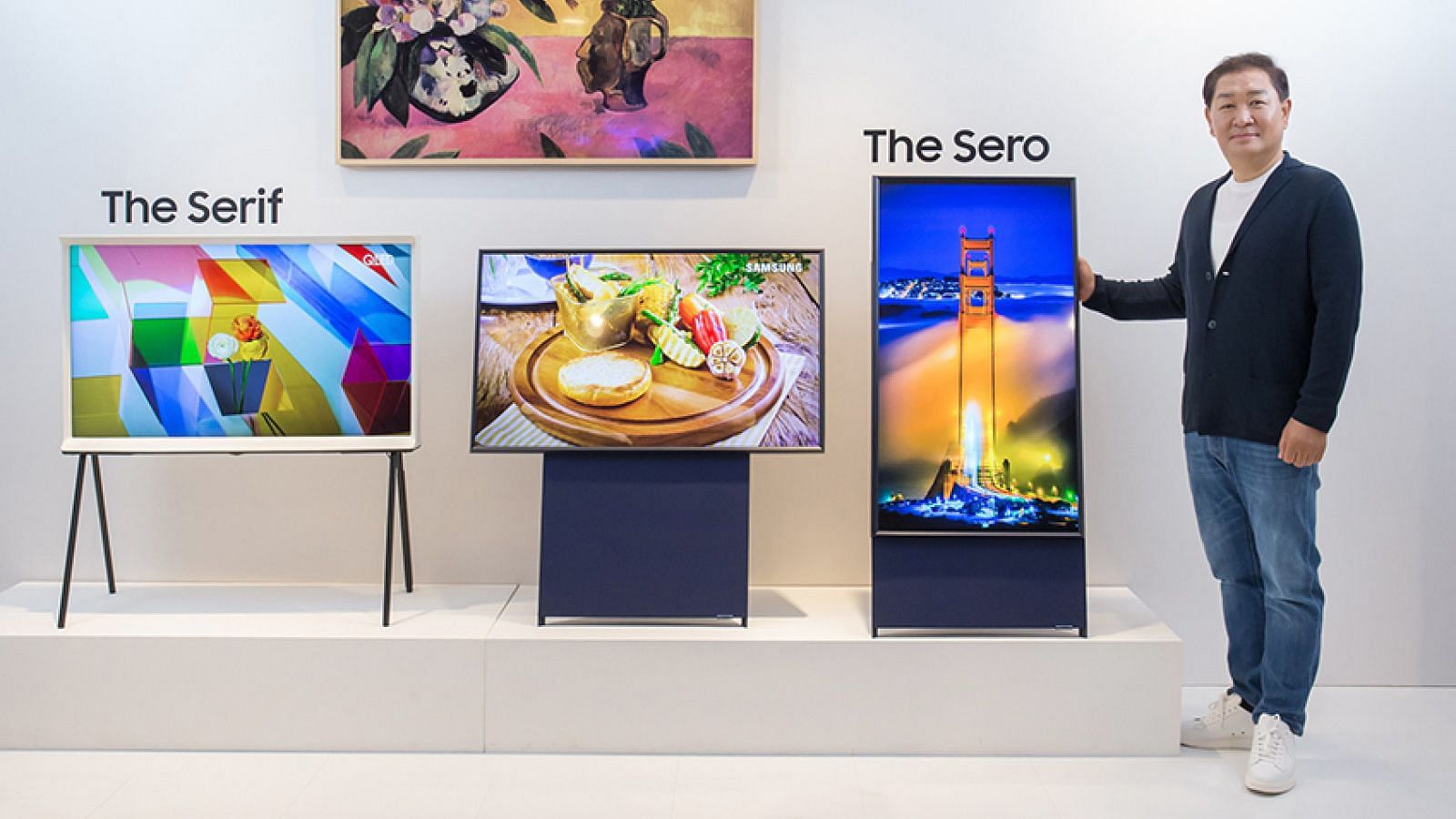 The Sero is a vertical TV that Samsung has launched in South Korea.