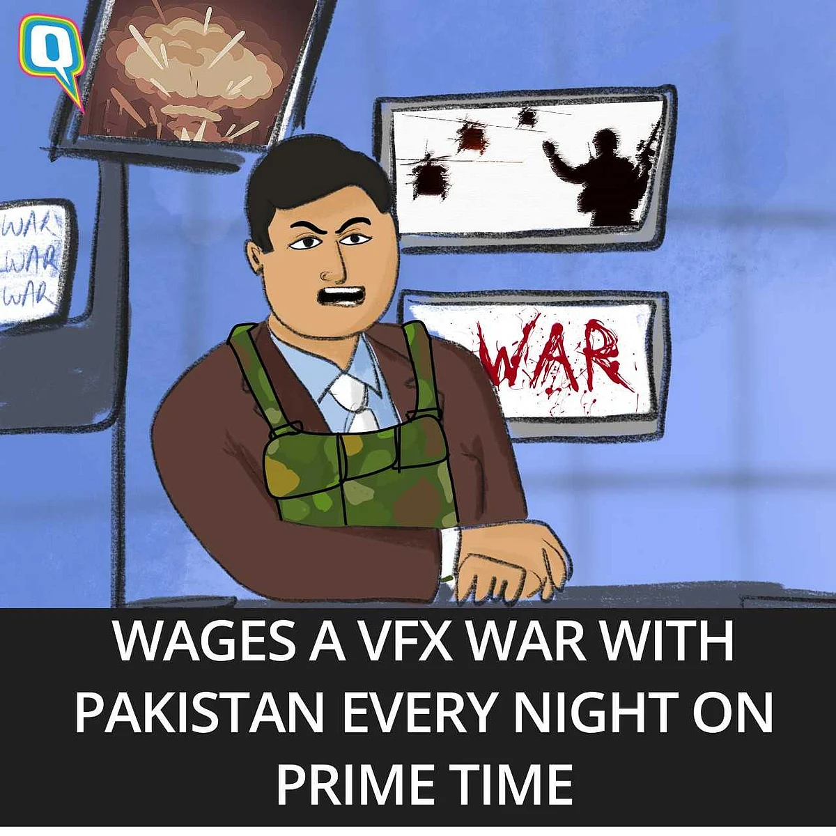 The Adarsh TV Anchor: What He Thinks Like, Acts Like & Sounds Like