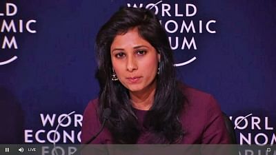 <div class="paragraphs"><p>The International Monetary Fund (IMF) on Thursday, 2 December announced that the agency's chief economist Gita Gopinath will replace Geoffrey Okamoto as first deputy managing director.</p></div>