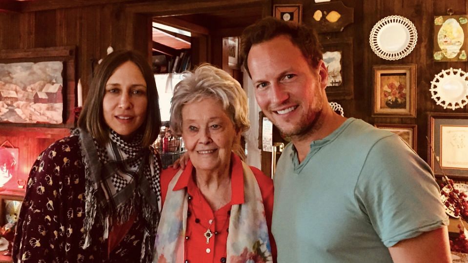 Lorraine Warren (centre) inspired franchises like The Conjuring.
