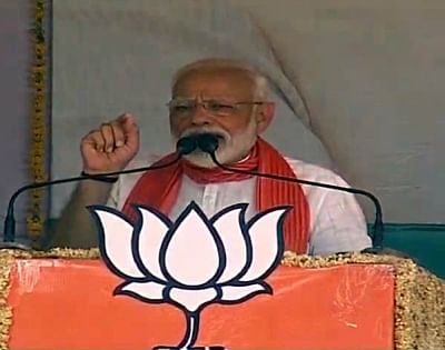 Kannauj: Prime Minister Narendra Modi addresses a public rally in Uttar Pradesh