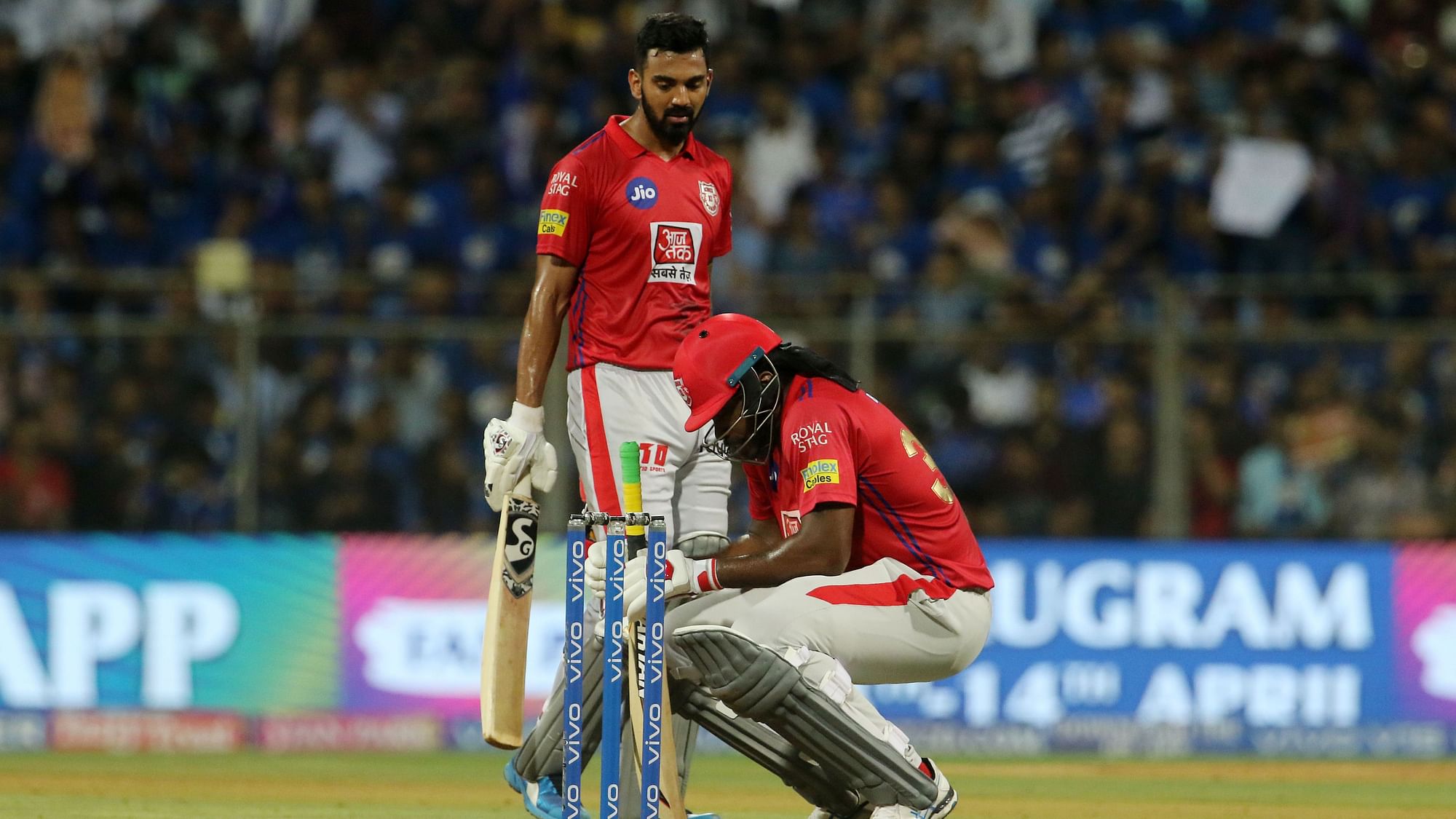 Both Rahul and Gayle have been the leading-run scorers for Kings XI Punjab this season, having scored close to 450 runs in 11 games.