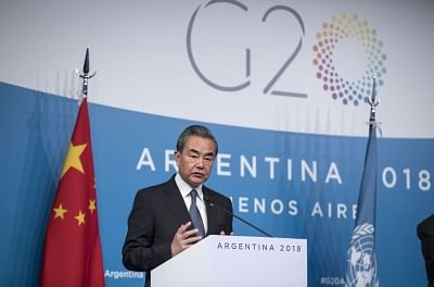 Chinese State Councilor and Foreign Minister Wang Yi. (Xinhua/Fei Maohua/IANS)