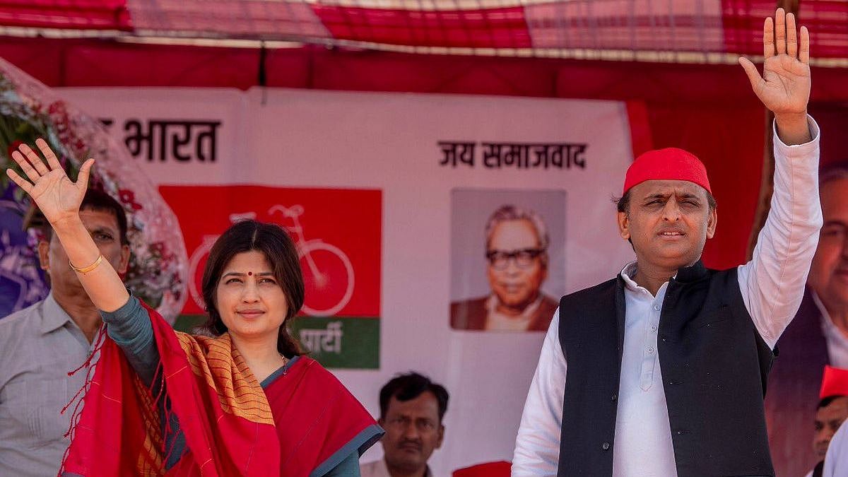 Akhilesh Files Nomination From Azamgarh, Declares Assets Worth Over 37  Crore With Wife Dimple Yadav