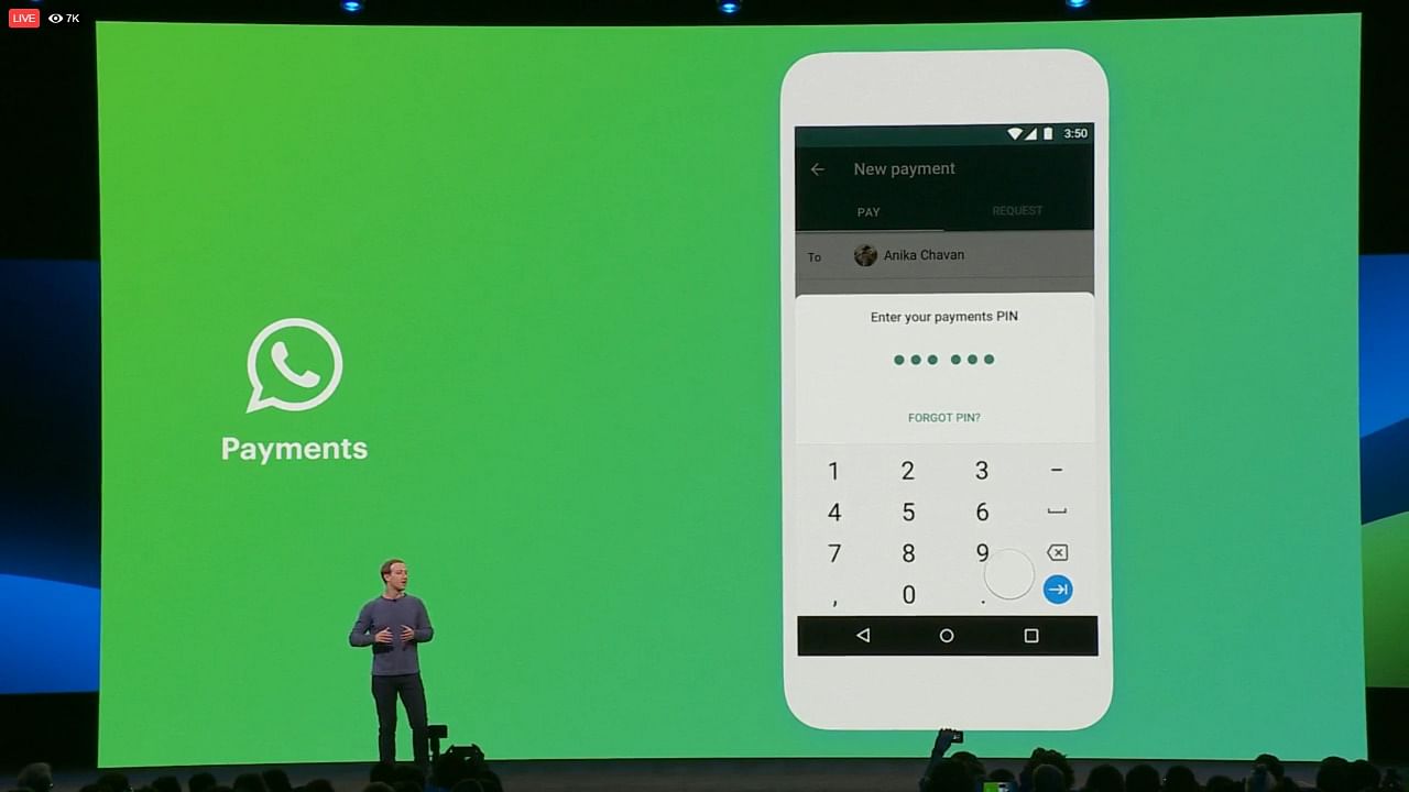 WhatsApp Payments has been tested in India.