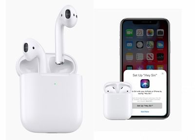The second-generation Apple AirPods 2 (Photo: IANS)