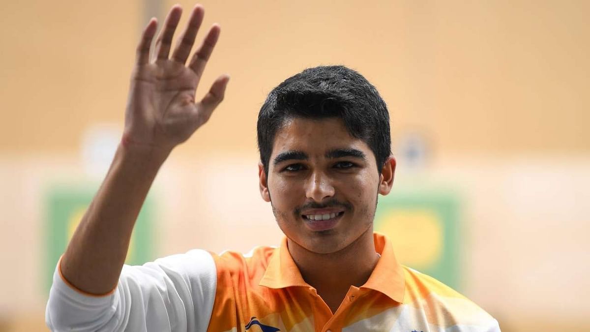 The lawyer-turned-shooter emerged triumphant with a total score of 242.7 at the ISSF World Cup in Beijing. 