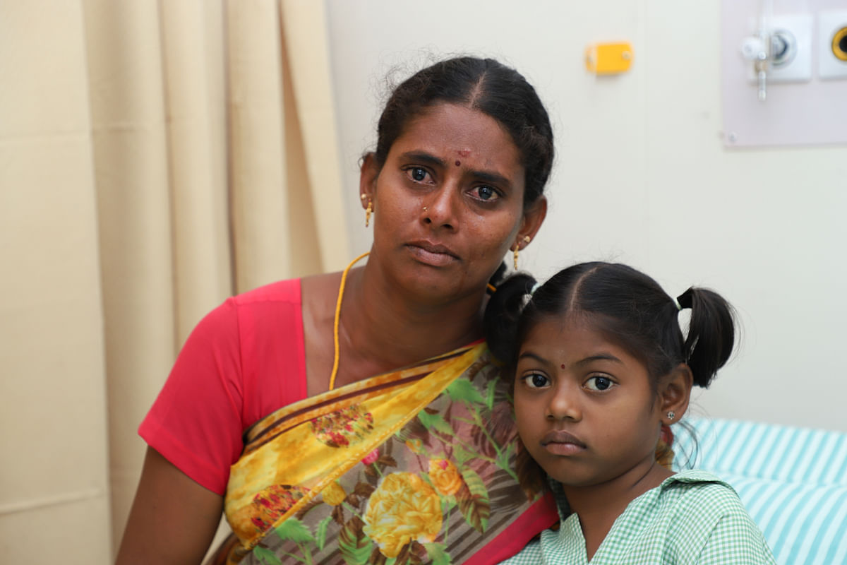 Save little Selvi from painful blood transfusions.