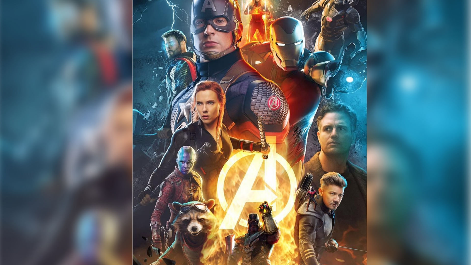A poster of <i>Avengers:Endgame</i>.
