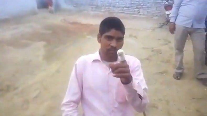 Pawan Kumar chopped off his finger for accidentally voting for the BJP instead of the BSP.