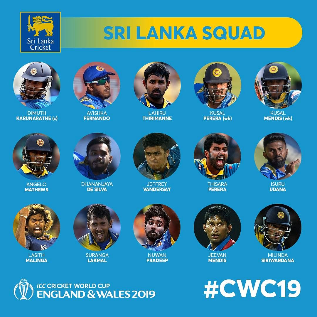 A look at all the players named in the 10 squads for the cricket World Cup being played in England Wales.