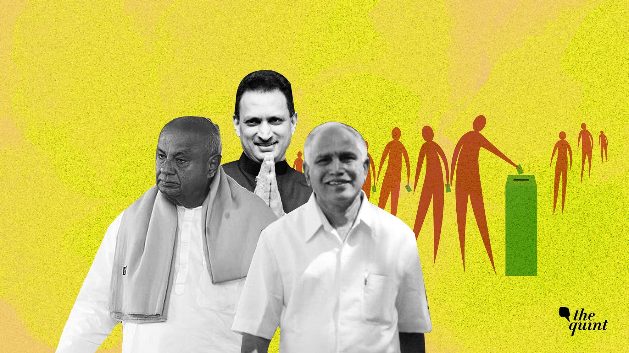 In the seats where Deve Gowda, Yeddyurappa’s son, Deve Gowda and his grandson are contesting, big increase in voter turnout has been reported.&nbsp;
