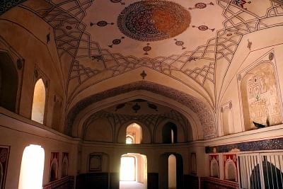 Inside of the Mirza Muzaffar Hussain