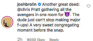 Chris Pratt Posts ‘Illegal’ BTS Video from ‘Avengers: Endgame’ Set