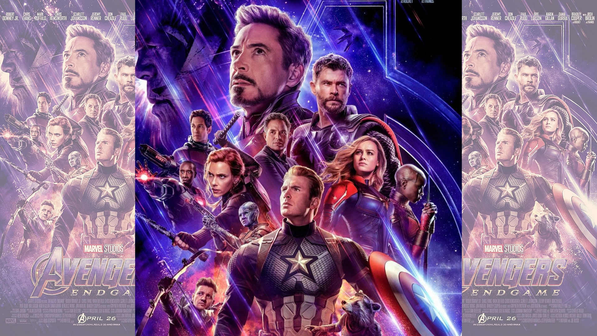 A poster for <i>Avengers: Endgame</i>.