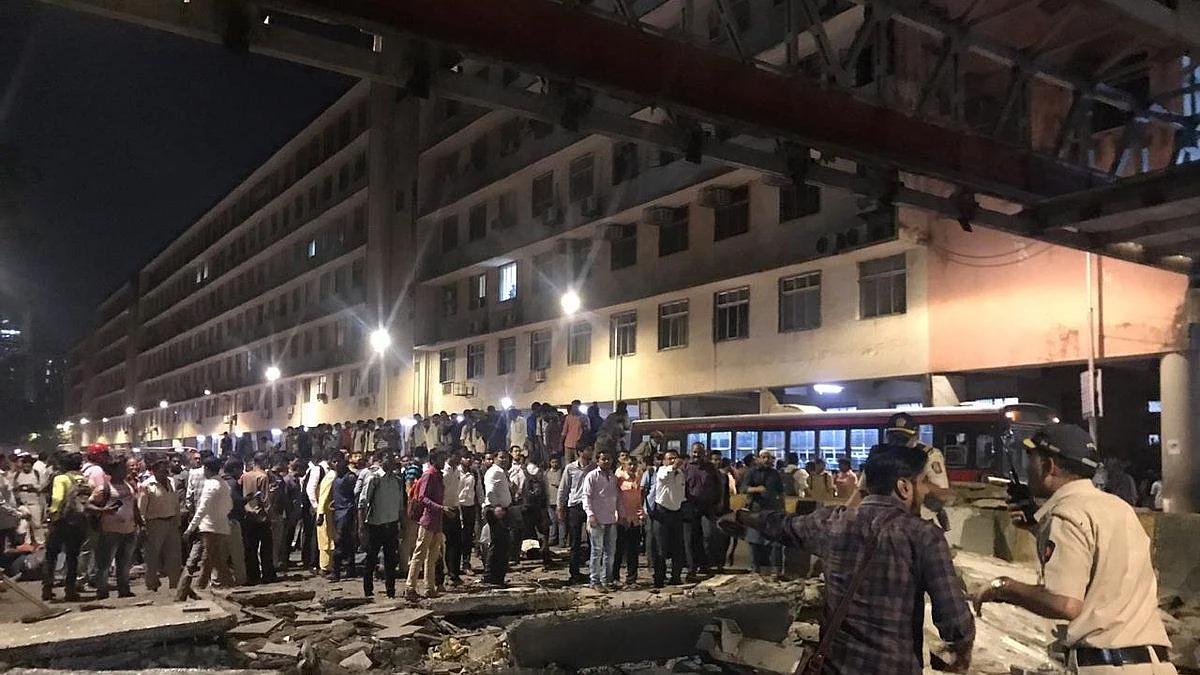 CSMT bridge collapsed on March 14.