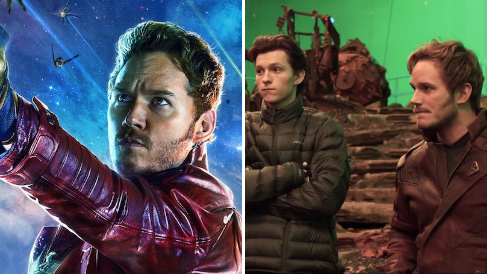 Chris Pratt, aka Star Lord, on the sets of <i>Avengers: Endgame</i>.