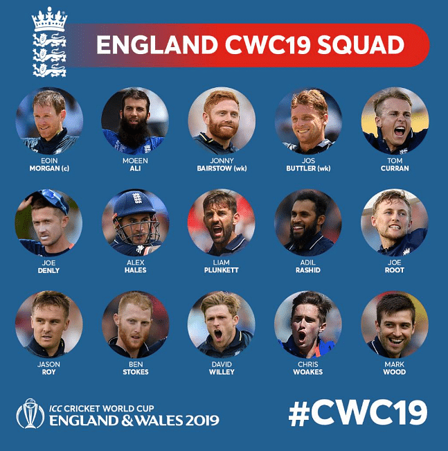 England Cricket Board announced their 15-member preliminary squad for the ICC Cricket World Cup 2019. 