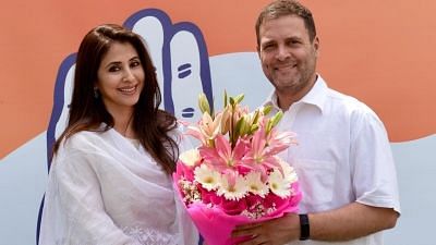 Urmila Matondkar has been reaching out to Gujaratis after being given a ticket to contest from the North Mumbai constituency.  (Photo: IANS)
