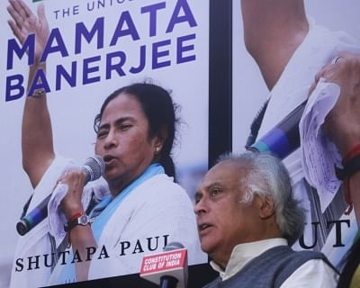 New Delhi: MP Jairam Ramesh at the launch of Shutapa Paul