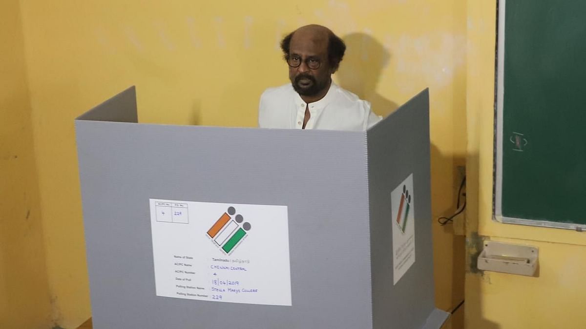 Celebrities turned up in full force across Karnataka and Tamil Nadu to cast their votes.