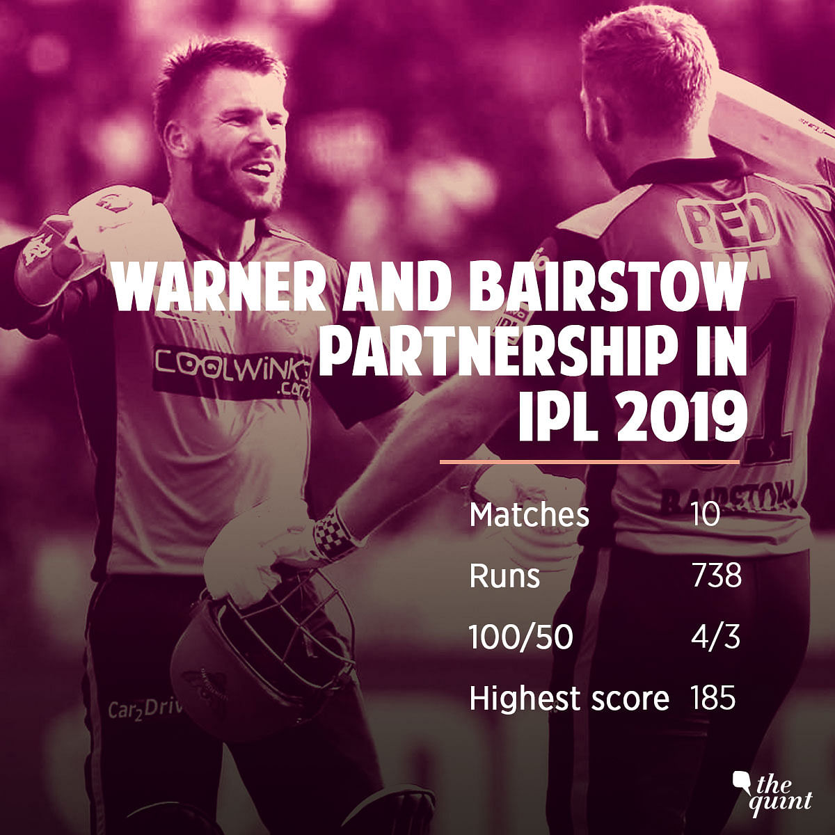 David Warner tops the run-getters list in IPL 2019, with seven fifties and a century from 10 matches