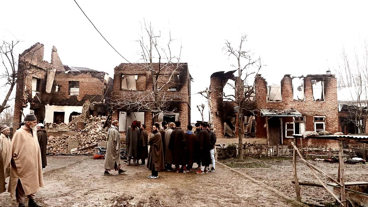 In the encounters between terrorists and the Army, hundreds of homes have been destroyed in South Kashmir.&nbsp;