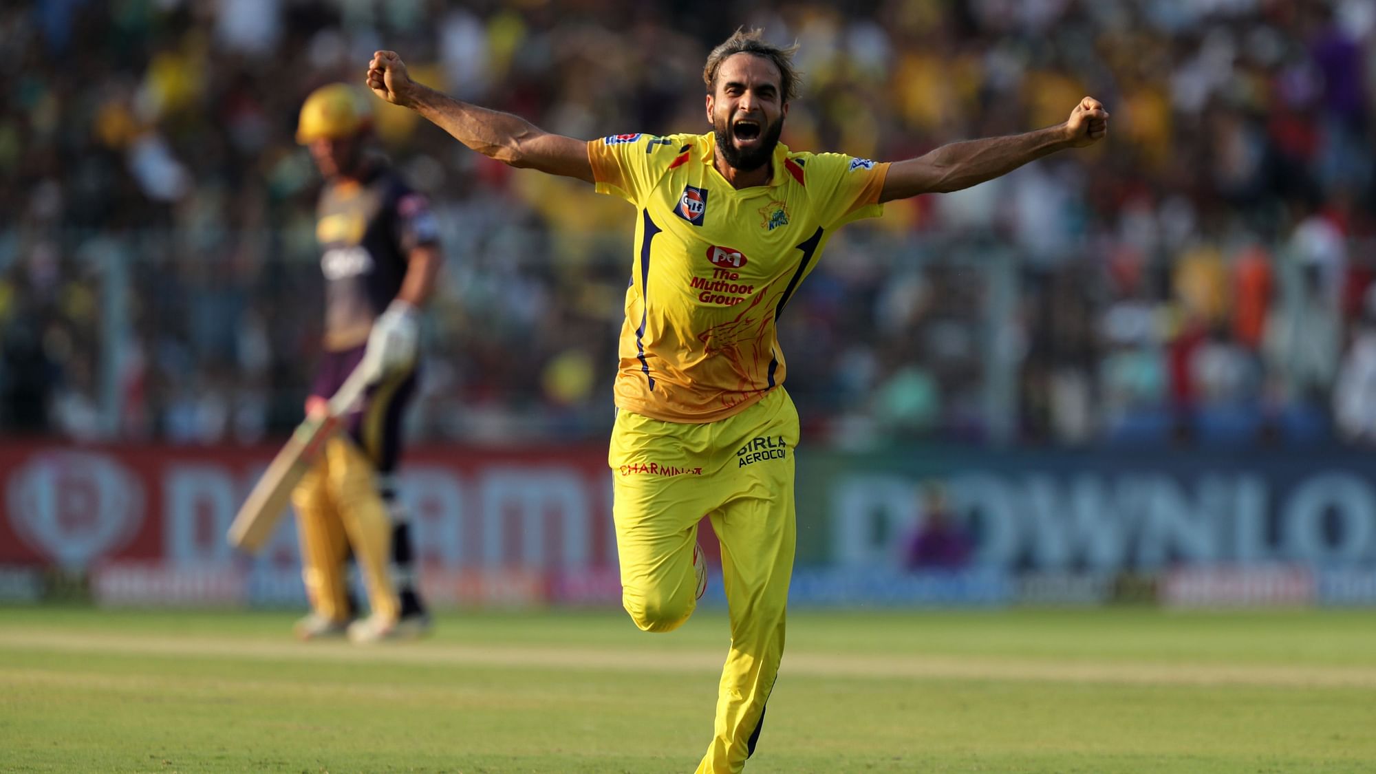 Imran Tahir’s bowling had such devastating effect that KKR managed just 29 runs from last five overs.