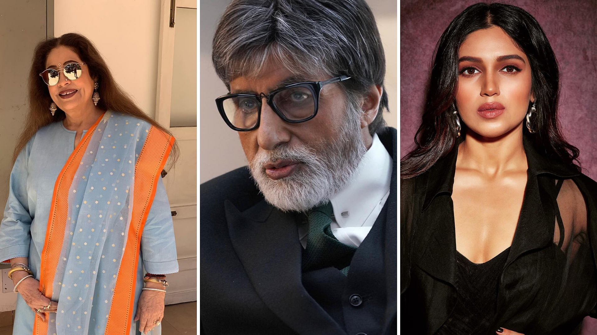 Kirron Kher, Amitabh Bachchan, Bhumi Pednekar and other celebs paying their tributes.
