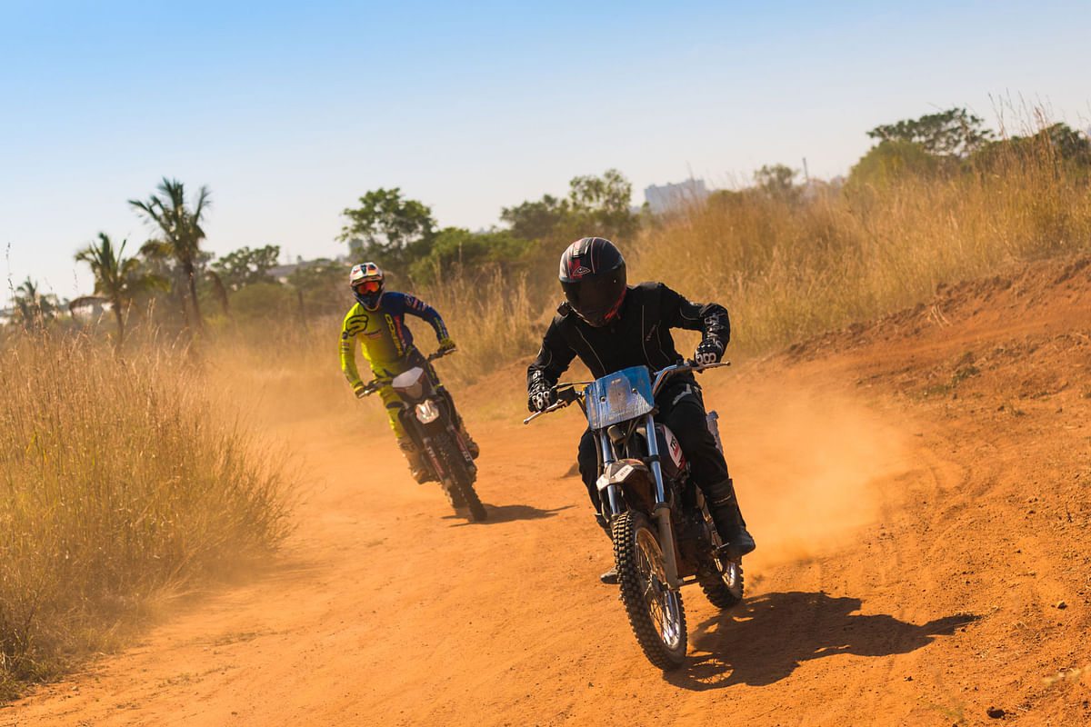 Here’s a look at the basic training and skills required to be a pro off-road motorcycle rider in India.