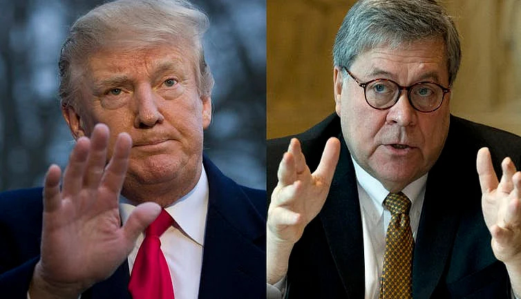 Barr was handpicked by Trump to be in office when the Mueller report came in. 