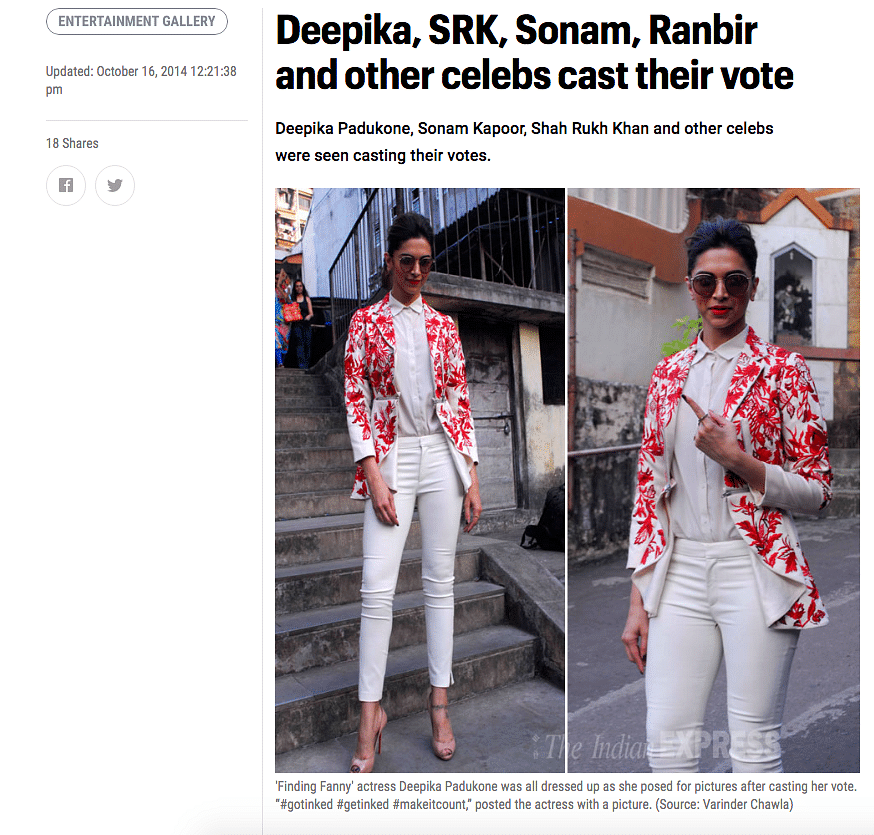 Fact Check: Was Deepika Padukone representing India at FIFA WC finals?