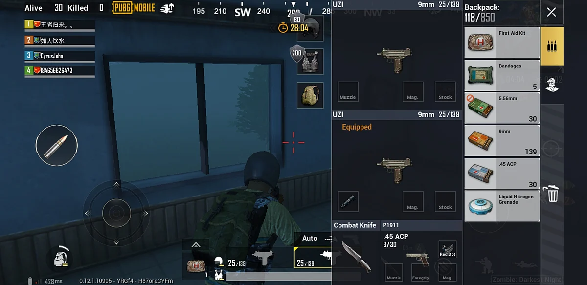 Liquid Nitrogen Grenade has been added to the PUBG arsenal.