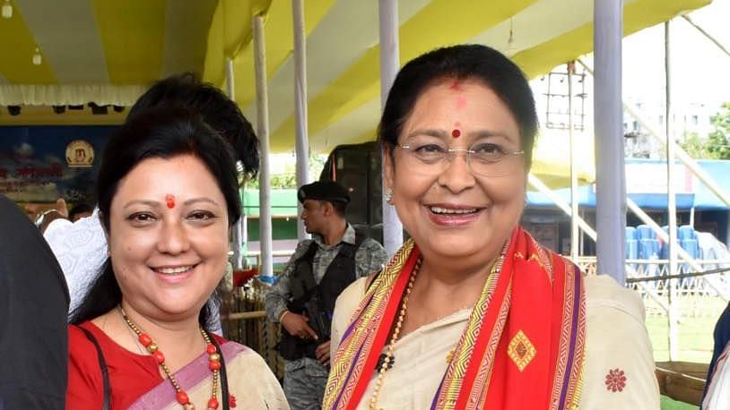 Queen Ojha (left) and Bobbeeta Sharma are facing off for the Guwahati seat.&nbsp;