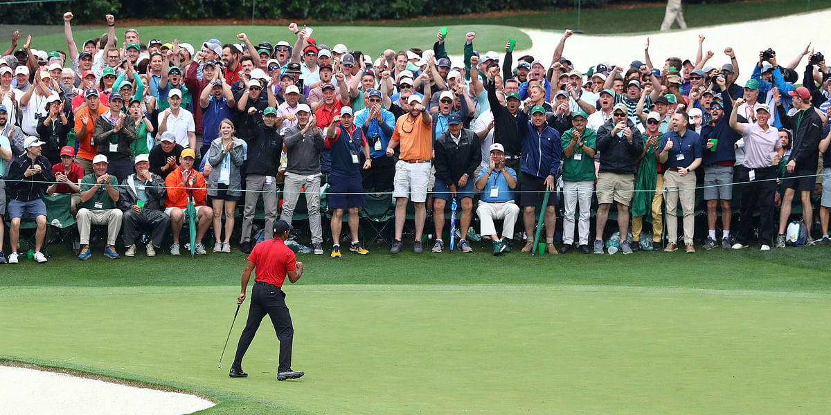 Tiger Woods had gone nearly 11 years since he won his last major, 14 years since that green jacket was slipped.