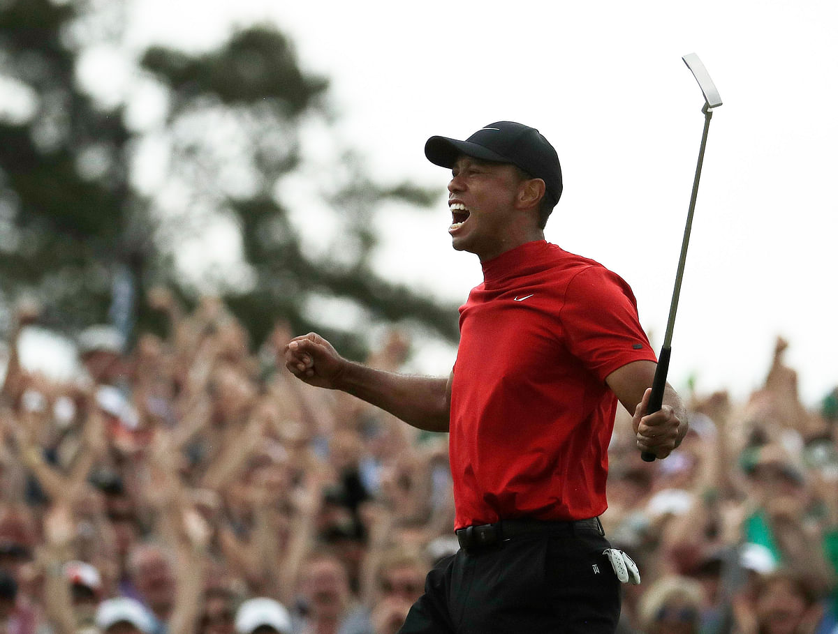 The 43-year-old Woods shot a 2-under 70 for one-stroke victory for his 15th major championship. 