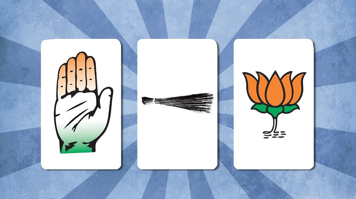 Delhi is set for a triangular contest between BJP, the AAP and Congress. Who is contesting in which constituency?