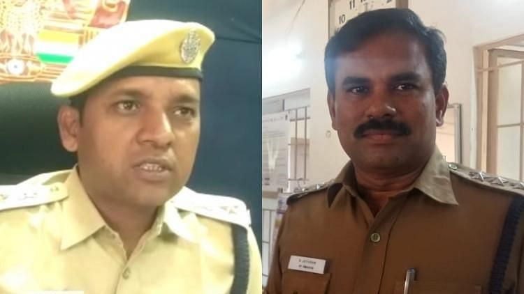 The three police officials, who were initially investigating the Pollachi assault case in Tamil Nadu have been transferred.