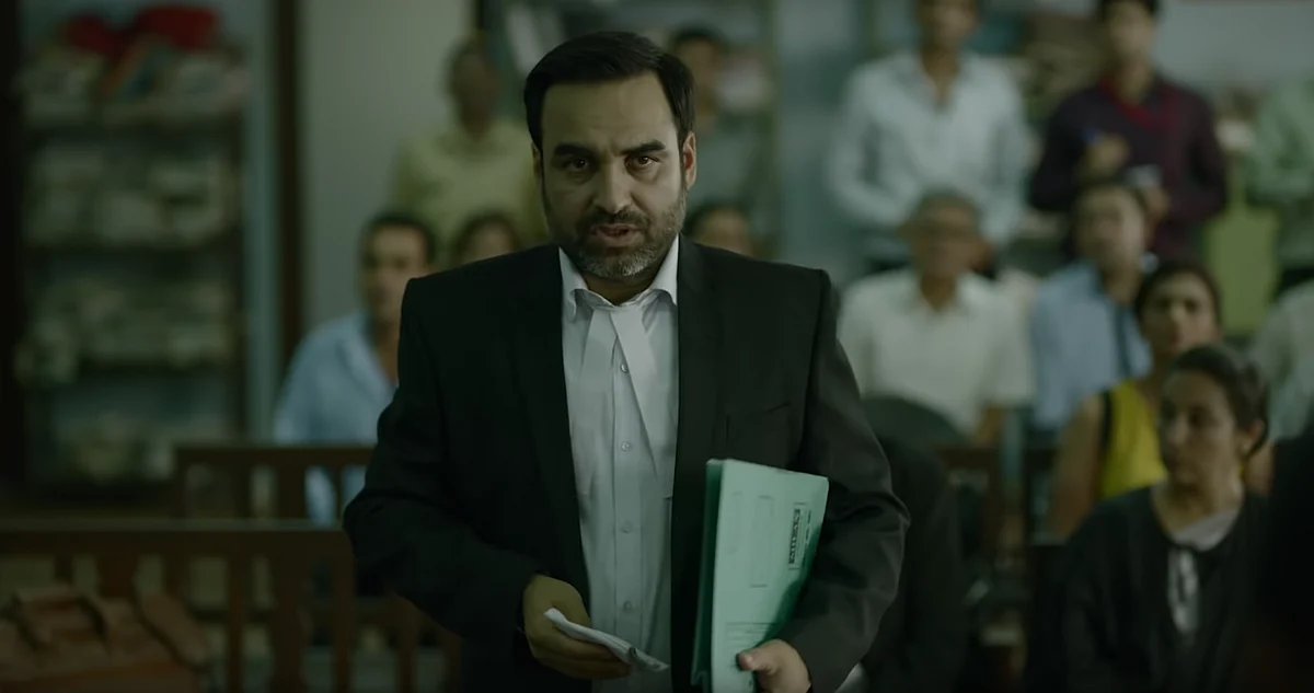 Pankaj Tripathi as Madhav Mishra in <i>Criminal Justice.</i>