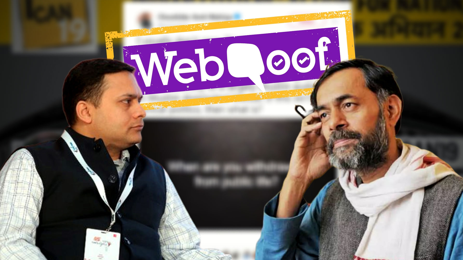 Amit Malviya had claimed that Yogendra Yadav had bragged about “his Muslim identity” while delivering a speech in a Muslim-dominated constituency.