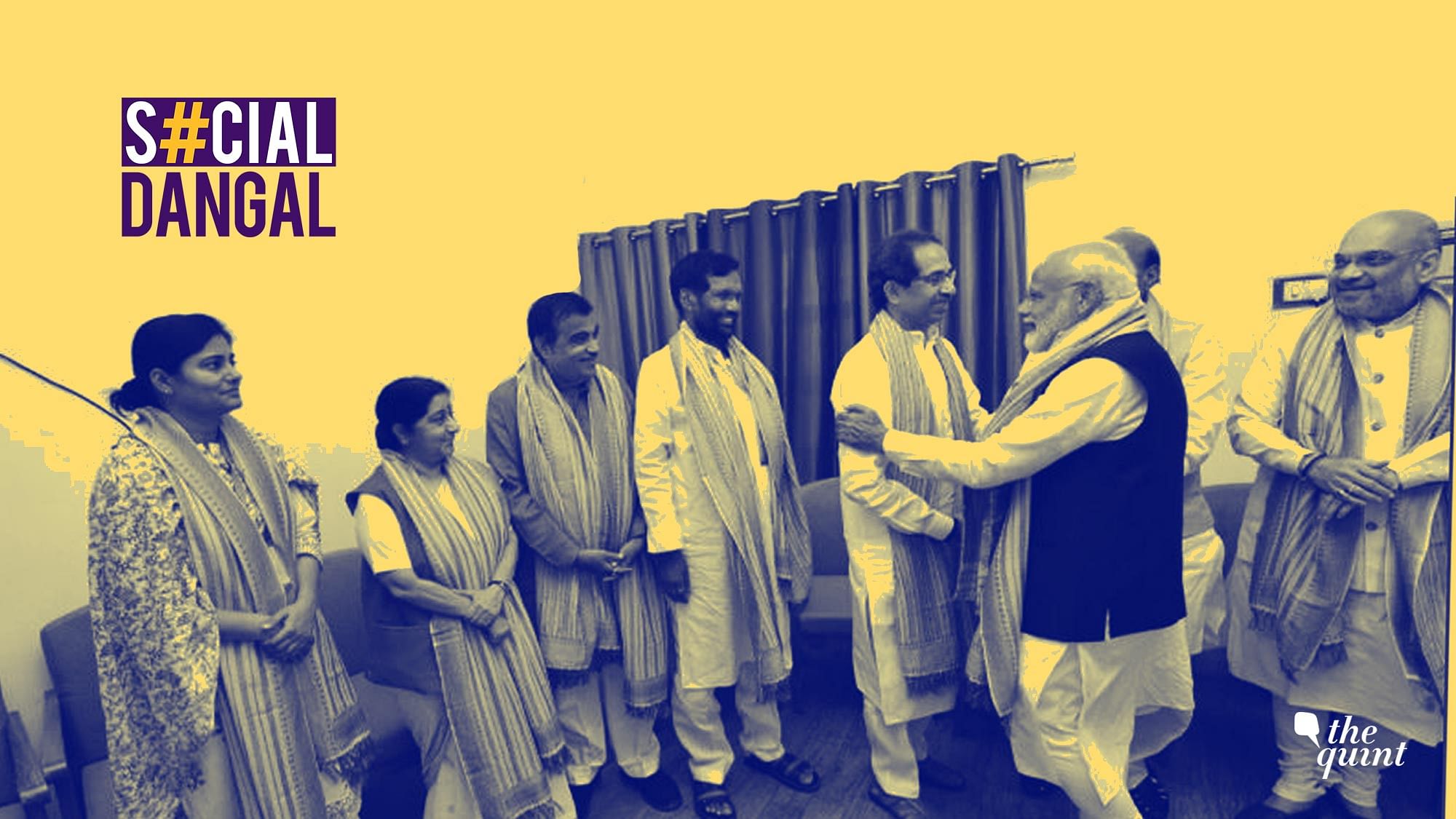 Prime Minister Narendra Modi filed his nomination from Varanasi in the presence of NDA allies.&nbsp;