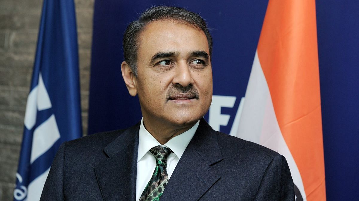 Praful Patel was accompanied by AIFF general secretary Kushal Das and senior vice-president Subrata Datta.