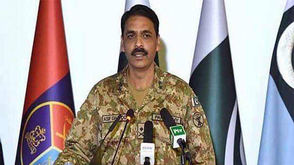 Pakistan military spokesperson Major General Asif Ghafoor.