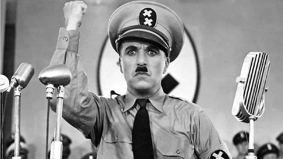 Charlie Chaplin’s character Adenoid Hynkel was a not-so-subtle nod to Adolf Hitler. 
