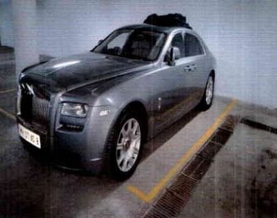 Mumbai: The silver Rolls Royce, one of the thirteen luxury cars owned by fugitive diamantaires Nirav Modi and his uncle Mehul Choksi that went on online auction by the Metals and Scrap Trading Corporation, in Mumbai on March 25, 2019. (Photo: IANS)