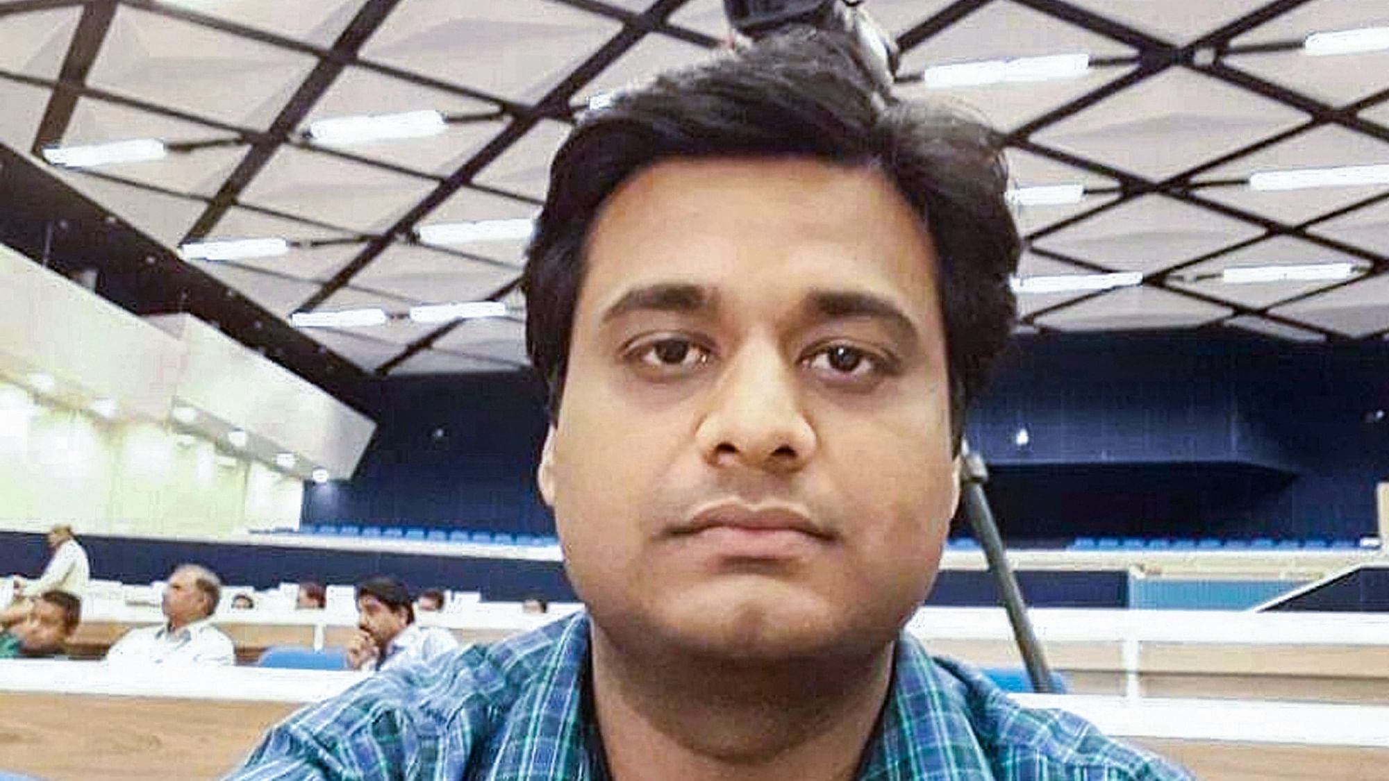 Arnab Roy was on duty at Bipradas Choudhury Polytechnic College, where he was in charge of the EVMs and VVPATs.